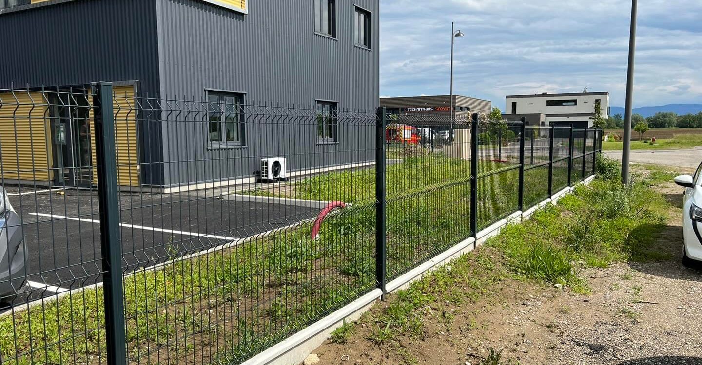 Chantier r&eacute;alis&eacute; &agrave; Auenheim dans le Bas-Rhin Haguenau