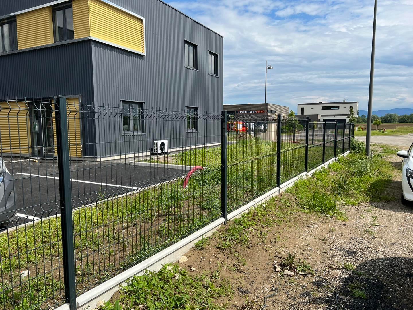Chantier r&eacute;alis&eacute; &agrave; Auenheim dans le Bas-Rhin Haguenau